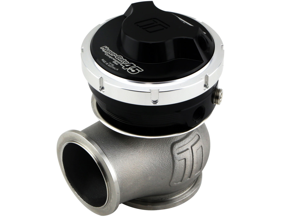 Вестгейт клапан Turbosmart GenV CompGate45CG Compressed Gas (5psi) Wastegate (Black) TS-0553-1202