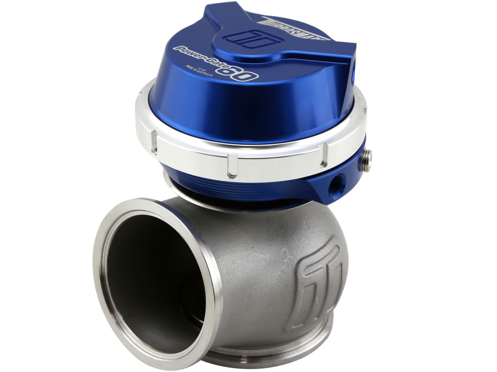 Вестгейт клапан Turbosmart GenV PowerGate60 (14psi) Wastegate (Blue) TS-0555-1011