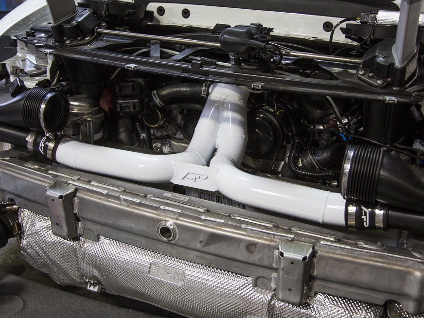 Впускной патрубок Y-pipe Agency Power для PORSCHE 911 (991) Turbo | Turbo S (2014-15)