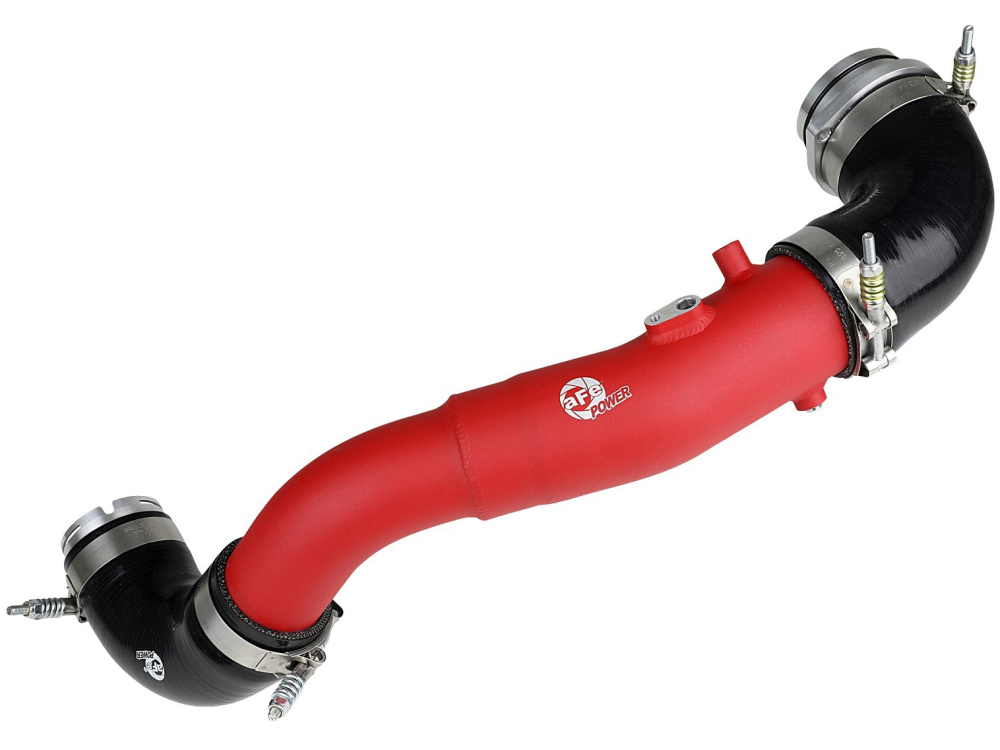 Чарджпайп (горячей стороны/discharge pipe) aFe Power BladeRunner (Red) для Toyota Supra (J29/DB/A90) (B58) L6-3.0L