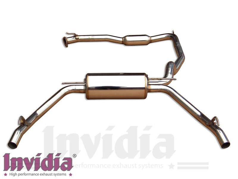 Выхлопная система Invidia Q300 Dual Cat-Back Honda Civic Type R (FN2) Euro-Spec