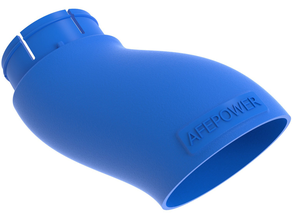 Воздухозаборник впускной системы aFe Power Momentum GT (Blue) Dynamic Air Scoop для Dodge Challenger V6-3.6L/V8-5.7L/6.4L/6.2L (sc) HEMI (2015-19)