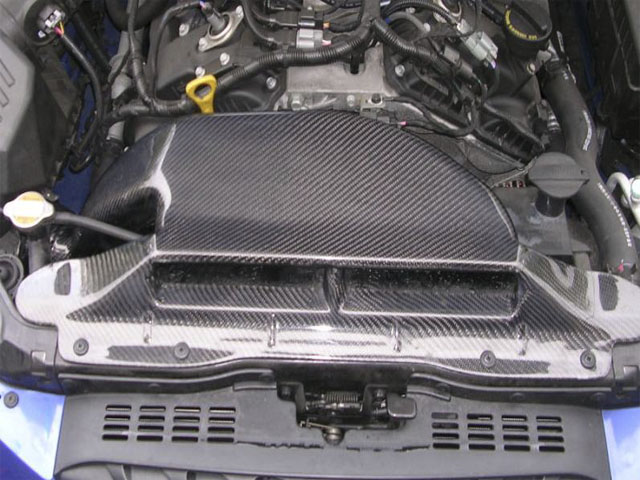 Карбоновый воздухозаборник холодного воздуха для Genesis Coupe 2.0T и 3.8 V6 (2010-12)