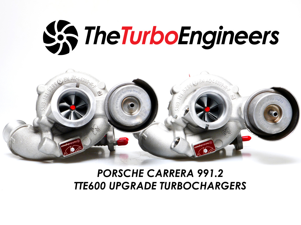 Турбокомпрессоры (турбины) TTE600 Turbo Upgrade для Porsche 911 (991.2) Carrera 3.0L Turbo TTE10056