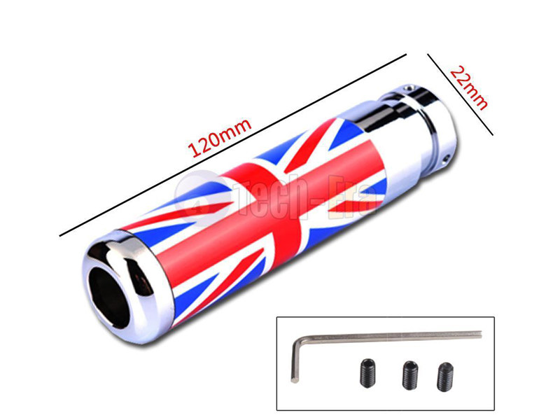 Ручка стояночного тормоза MINI Union Jack UK Flag (красный)