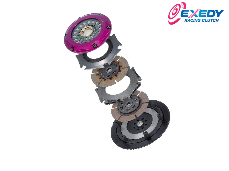 Сцепление Exedy Racing - Stage 4 Twin Metallic Clutch Kit Ford Mustang 4.6L Supercharged (1996-2010)/5.4L (2007-2011) ET03XD