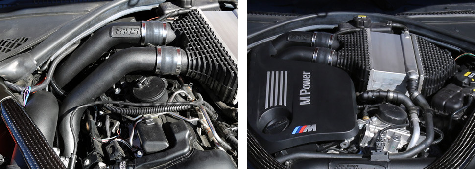 Чарджпайпы BMS для BMW M3/M4 F80/F82/F83