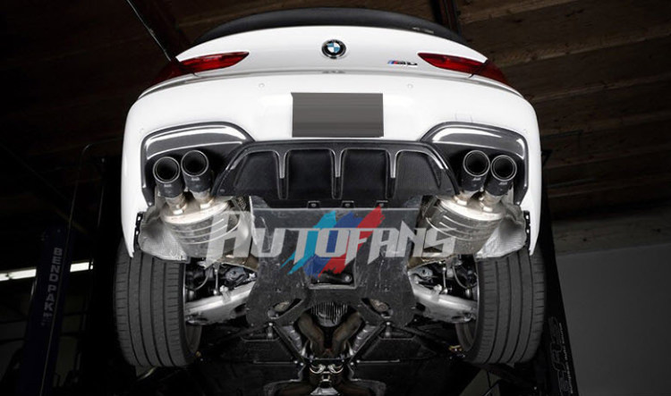 Карбоновый диффузор заднего бампера Performance BMW M6 (F12, F13, M6, F06, M-Sport, M-tech, Gran-Coupe) Carbon Fiber