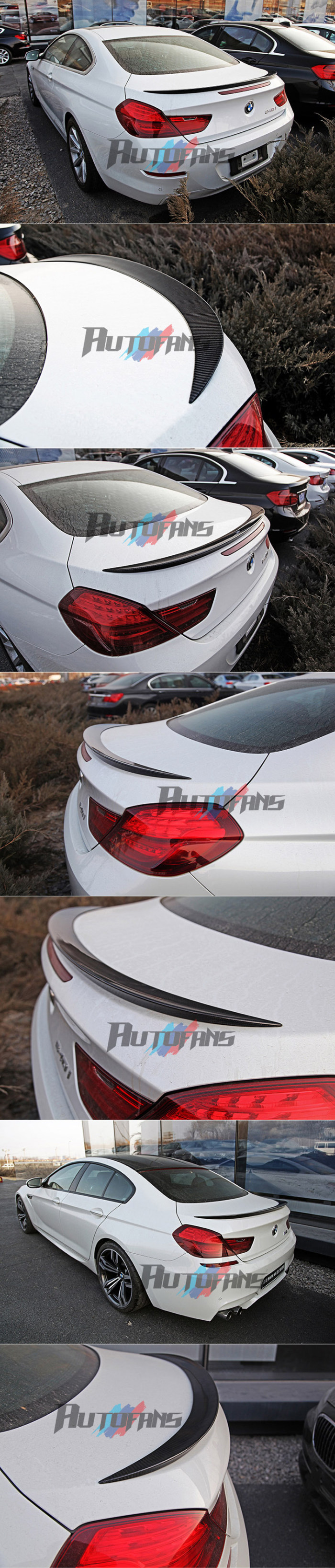 Лип-спойлер крышки багажника M6 Type (карбон) BMW F06, F13, 640i, 650i M6, Grand-Coupe
