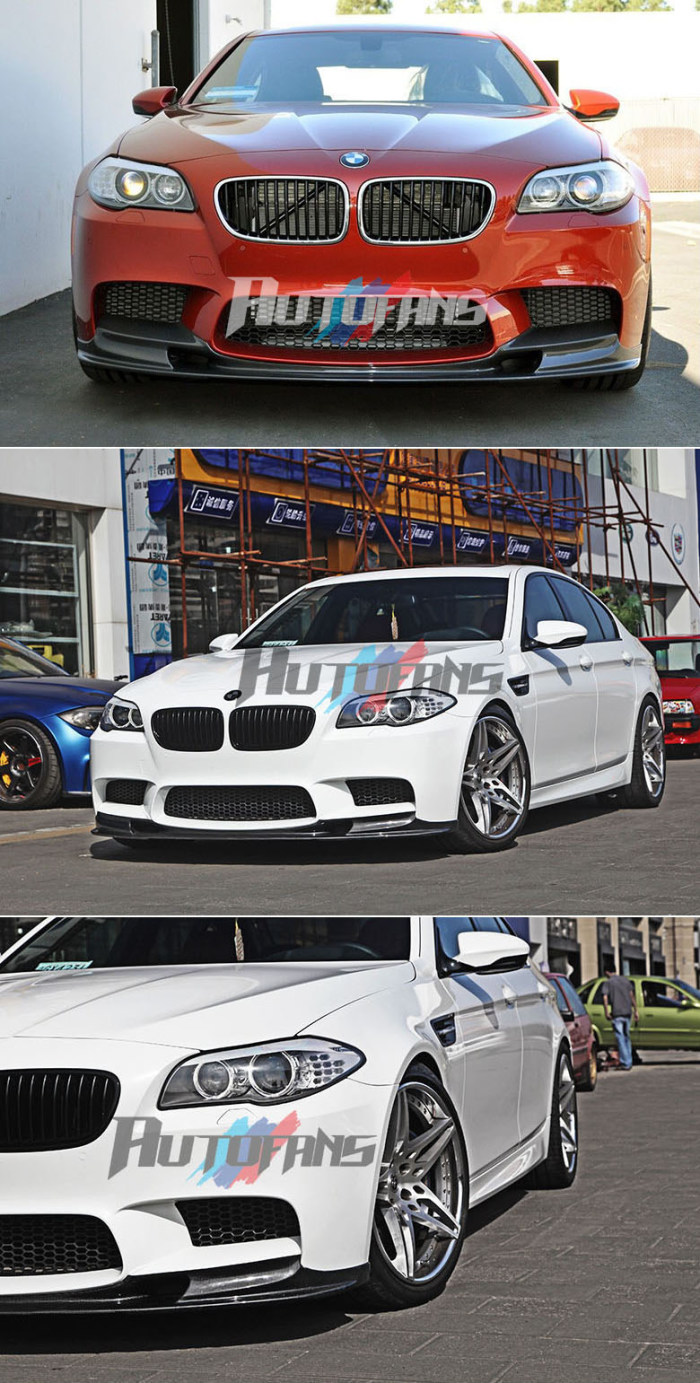 Накладка для переднего бампера Performance (карбон) BMW F10 M5