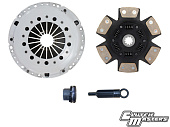 Сцепление Clutch Masters FX400 (Stage 4) 6-ти лепестковый демпферный диск (Upgrade) BMW Z3/Z3 M 1998-2002, 3-Series/M3 (E36/E46) 1992-2005, 5-Series (E39) 1992-2003 (E60) 2001-2005 5MT 2.5L/2.8L/3.0L/3.2L 03CM1-HDC6-X