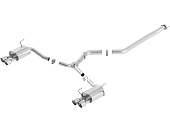 Выхлопная система Borla ATAK® Cat-Back для Subaru WRX/WRX STI (EJ25) 2.5L Turbo (2011-2014) Sedan 140418
