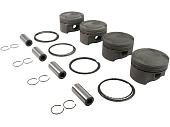 Кованые поршни Supertech для Ford Mustang, Focus RS (MK3) L4-2.3L EcoBoost (88.00мм) CR-9.5:1 (PIN 22.5mm)