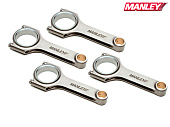 Шатуны Manley H-Beam H-Tuff (ARP2000) Mitsubishi Lancer Evolution X (4B11T) 2.0L Turbo (PIN 23mm)