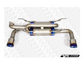 Выхлопная система TF Dual Pro Titanium Axle-Back для Subaru BR-Z / Toyota GT86