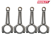 Шатуны Manley Pro Series I-Beam Turbo Tuff (ARP 2000) Mitsubishi Evolution 4-9 (4G63/2Gen) 7-BOLT 2.0L (PIN 22mm)