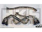 Задняя часть HKS Legamax Flux Weld Exhaust для Nissan GT-R R35 (09+)