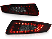 Задние фонари со светодиодами LED Rosso Burgundy 2 (Smoke Lens) для Porsche 911 (997) 2005-2009