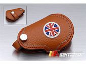 Кожаный чехол ключа MINI Union Jack V4