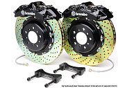 Тормозная система Brembo GT (4-поршня, Зад) 2006-2010 BMW M5 M6 E63 E64 2P1.9003A1