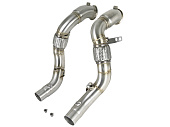 Спортивные даунпайпы (downpipes) aFe Power Race (без кат) для BMW X5M/X6M (F85/F86)