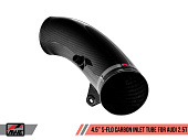 Турбо-инлет AWE 4.5" S-FLO Carbon Inlet для Audi TTRS (8S), RS3 (8V.1/8V.2) EA855/CEPA/CEPB/DAZA) 2.5L TFSI/EVO