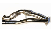 Даунпайп cp-e™ для Hyundai Genesis Coupe 2.0T QKspl™ 3″ SS Downpipe (2010-2012)