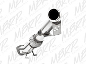 Даунпайп MBRP Downpipe 3 дюйма (без кат) для Ford Focus 3 ST