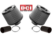 Впускная система BMS Dual Cone White Oiled Intake для BMW с двигателем N54