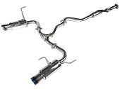 Выхлопная система Invidia N1 Dual Titanium Tips Cat-Back для Subaru Forester XT (2009-2014) / WRX (2008-14) / STi (2008-14) Sedan