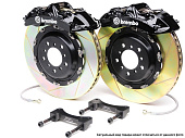 Тормозная система Brembo GT (4-поршня, Зад) 2006-2012 BMW 325i 328i E90 E92 2C2.8025A1