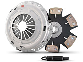 Сцепление Clutch Masters FX500 (Stage 5) корзина High Rev и 6-ти лепестковый бездемпферный диск Mitsubishi Lancer EVO 10 (X) 5MT (4B11T) 05110-HRB6