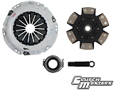 Сцепление Clutch Masters FX400 (Stage 4) корзина Heavy Duty и 6-ти лепестковый демпферный диск Toyota Celica GT-Four (ST185/ST205) / MR-2 (W20) 2.0L (3S-GTE) 16061-HDC6