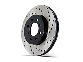 Тормозной диск (левый) StopTech с перфорацией Mini Cooper/S R50/R53 2002-2006 Зад 128.34066L