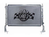 Алюминиевый радиатор CSF Racing 1 Row для Ford Mustang 2.3L EcoBoost (2015-17)