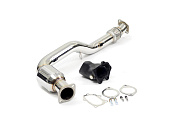 Спортивный даунпайп AVO Turboworld Downpipe (катализатор) для Subaru Legacy GT 2.5L Turbo (2005-2009) AT / Outback XT (2005-2009)