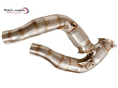 Спортивные даунпайпы (downpipes) Mike's Customs (катализаторы Magnaflow) для BMW M5/M6 (F10/F12/F13/F06)