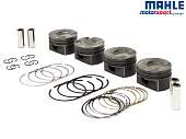 Кованые поршни MAHLE для Mini Cooper S (R53) 2002-06 (W11B16A) Tritec 1.6L (77.5мм) CR-9.3:1 (PIN 21mm) MCT122051I04