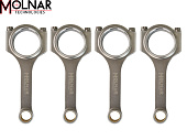 Шатуны Molnar H-Beam (ARP2000) для Subaru BRZ / Impreza WRX / Toyota GT86 (FA20/4U-GSE/FA20E/FA20F/F20DIT) H4-2.0L Boxer/Flat4 (PIN 22mm)