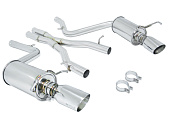 Выхлопная система Megan Racing OE-RS Series Catback Stainless Tips для Mercedes-Benz C-class (w204) C300/C350