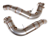 Спортивные даунпайпы (downpipes) Mike's Customs (без кат) для BMW M5/M6 (F10/F12/F13/F06)