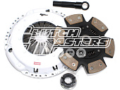 Сцепление Clutch Masters FX400 (Stage 4) 6-ти лепестковый демпферный диск Mini Cooper S R56 (2007-14) / JCW (2008-13) / Paceman S/JCW (2013-16) / Countryman S/JCW (2011-16) (N14B16A/N18B16A) 03635-HDC6-X