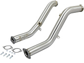 Спортивные даунпайпы (downpipes) aFe POWER (без кат) для Infiniti Q50/Q60 3.0L V6 Twin Turbo (VR30DDTT)