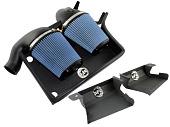 Впускная система aFe Magnum FORCE Stage-2 Pro 5R Intake для BMW 335i (E90/E92/E93) 07-10 L6-3.0L (tt) (N54) с воздухозаборниками