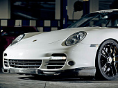 Карбоновая накладка переднего бампера Type I Agency Power для Porsche 991 (997) Turbo 2007-12