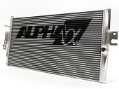 Фронтальный высокопроизводительный теплообменник (радиатор) интеркулера (Air-to-Water) AMS Red Alpha для Infiniti Q50/Q60 3.0L V6 Twin Turbo (VR30DDTT)