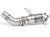 Спортивный даунпайп (downpipe) AMS Performance (катализатор Gesi EPA) для BMW/Toyota Supra (J29/DB/A90) L6-3.0L (B58)