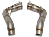 Спортивные даунпайпы (downpipes) Active Autowerke (без кат) для BMW M5/M6 (F10/F12/F13/F06) 4.4L V8 (S63)