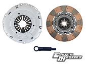 Сцепление Clutch Masters FX400 (Stage 4) бездемпферный диск Ford Focus ST (MK2) 2.5L Turbo 6MT C307 (2005-2008) 07055-HDBL-R