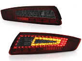 Задние фонари со светодиодами LED Rosso Burgundy 1 (Smoke Lens) для Porsche 911 (997) 2005-2009